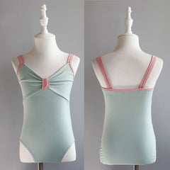 Snoworie Summer Sling Contrast Trim Leotard