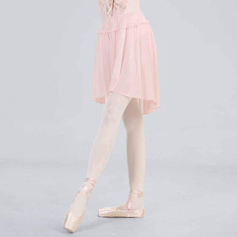 Maristela Soft Mesh Mid-Length Skirt