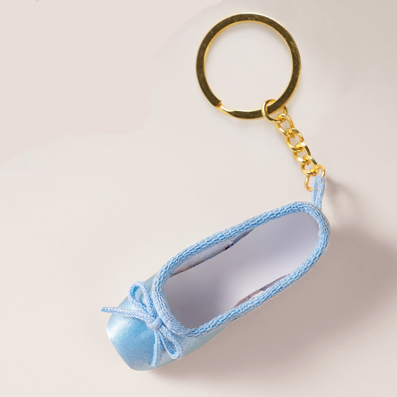 Rosnova Mini Pointe Shoe Keychain Pendant