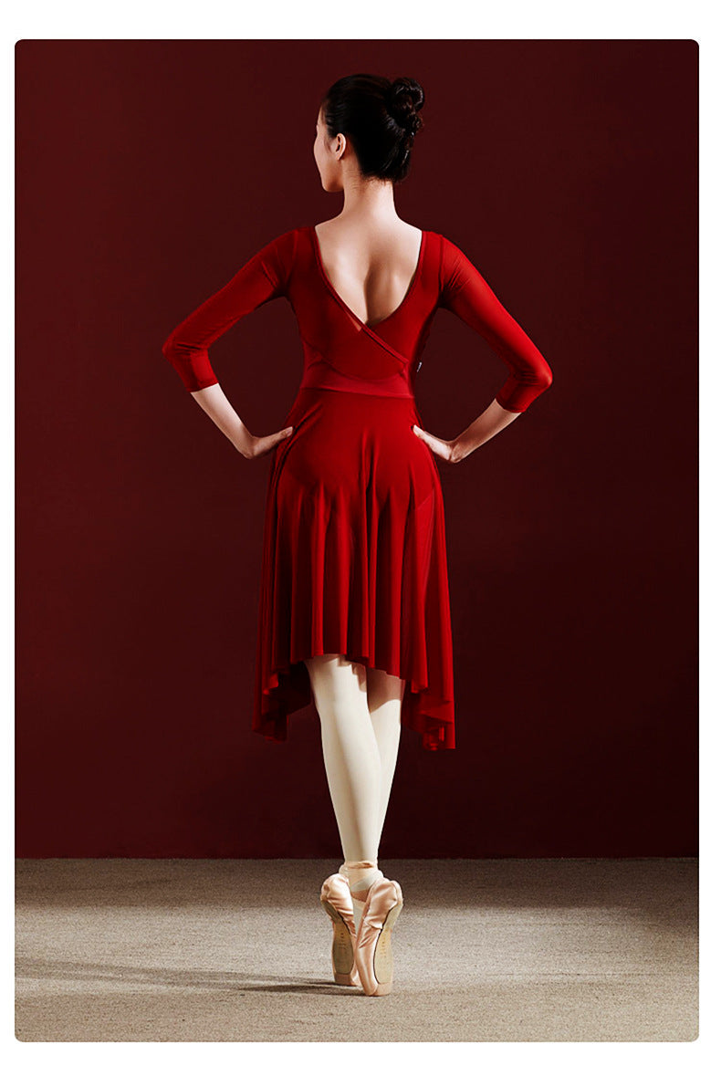 Mireyae Flow Leotard Dress