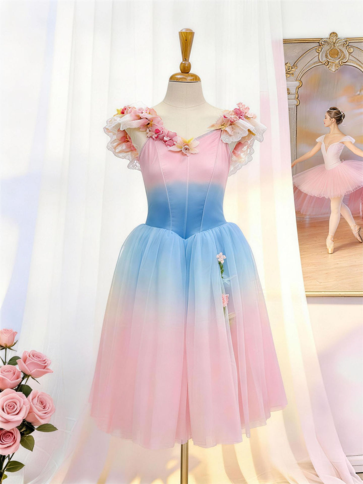 Lynora Water Blossom Dress