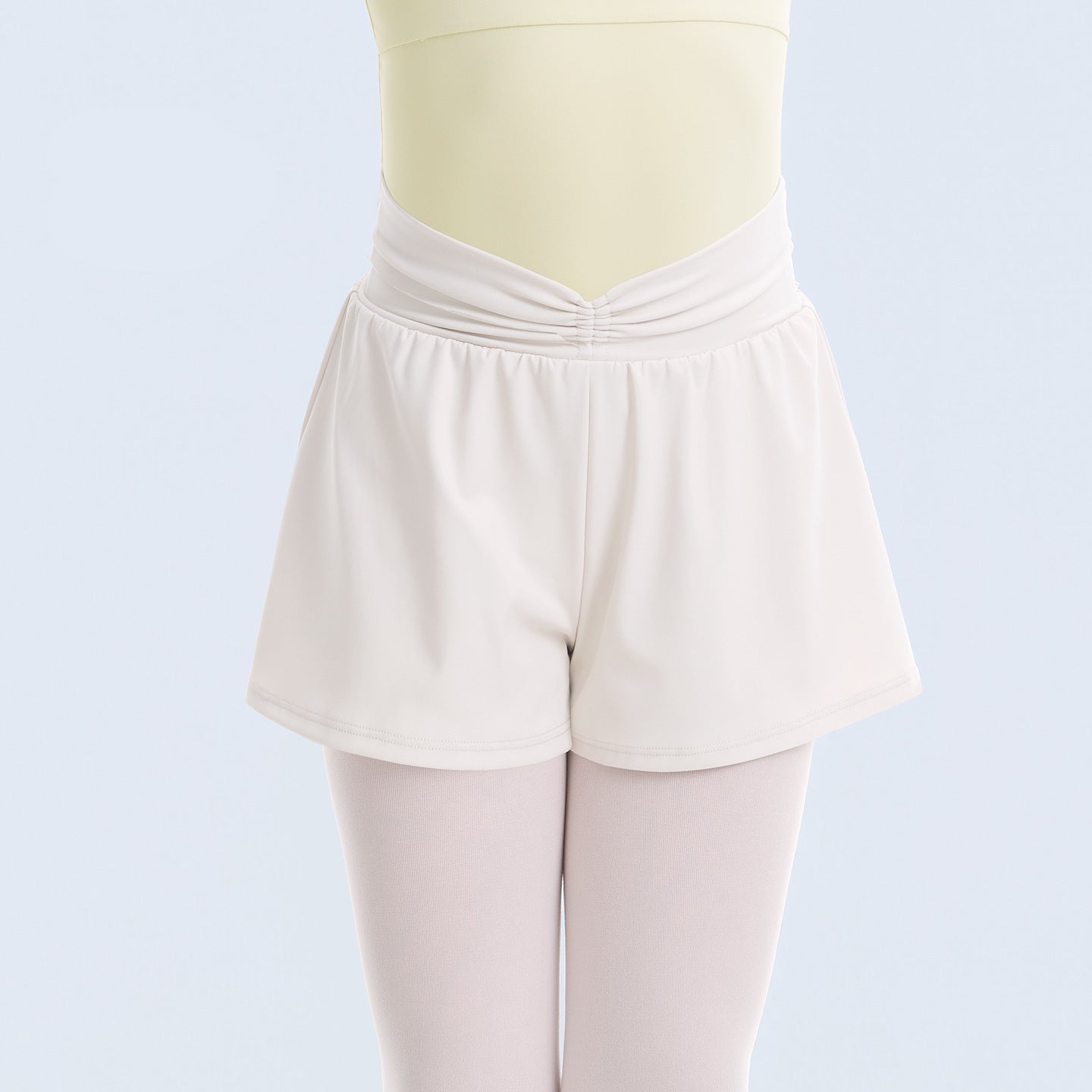 Snowdore Pleated Waist Training Shorts
