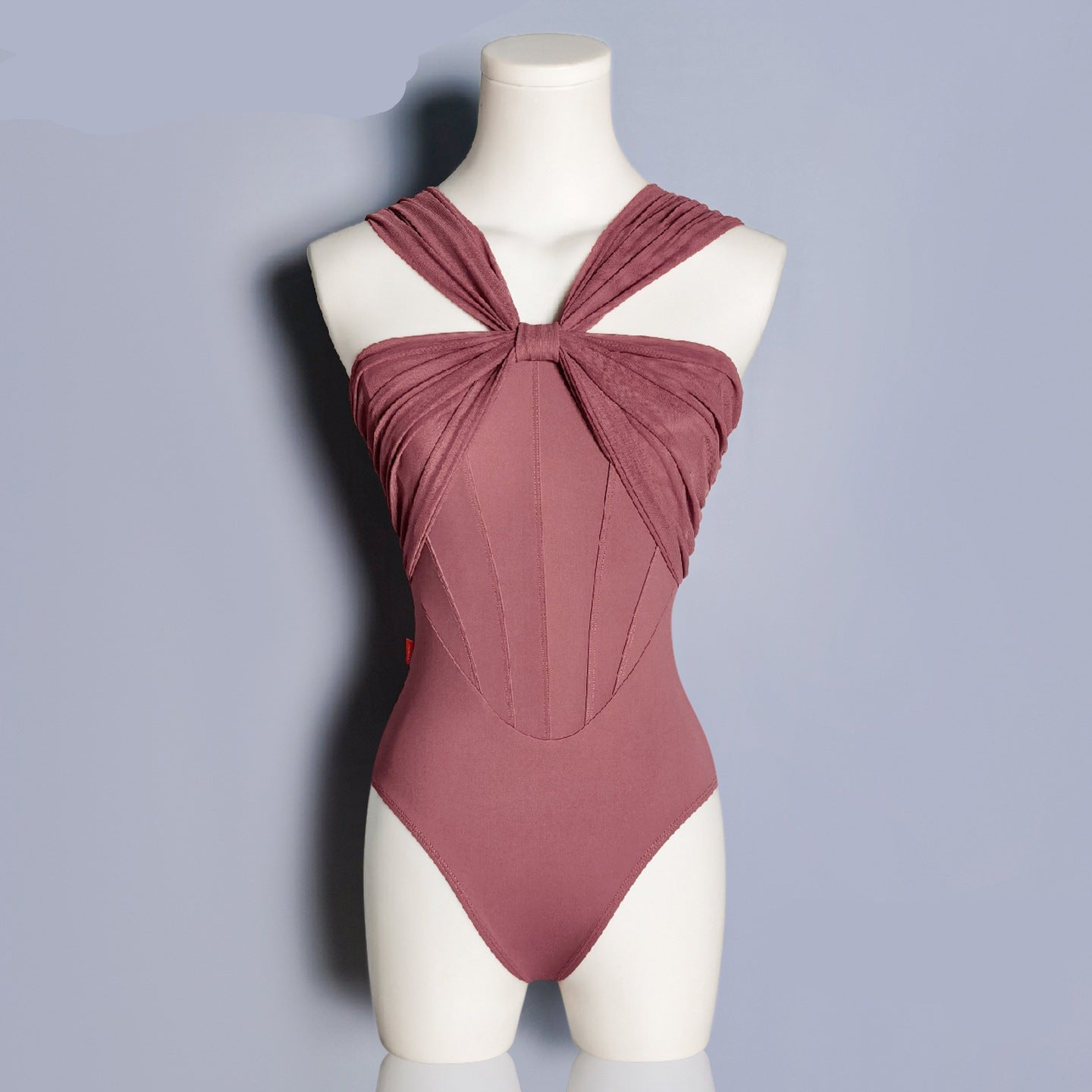 Jynavienne Twist Mesh Elegance Leotard