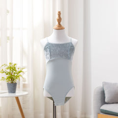 Rosiora Velvet Panel Leotard