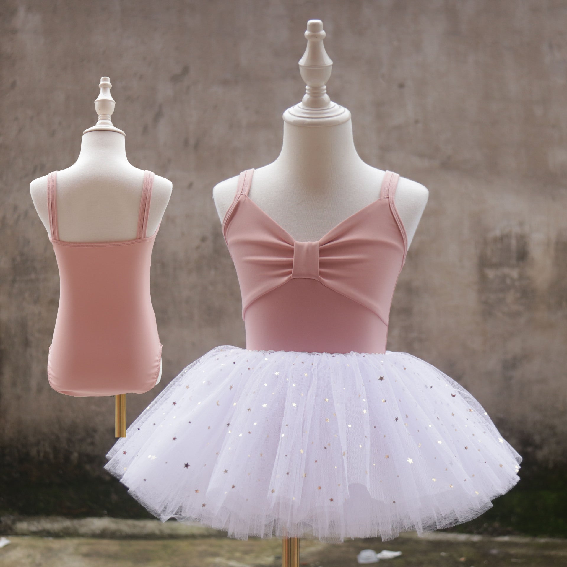 Starorin Bow Sling Leotard