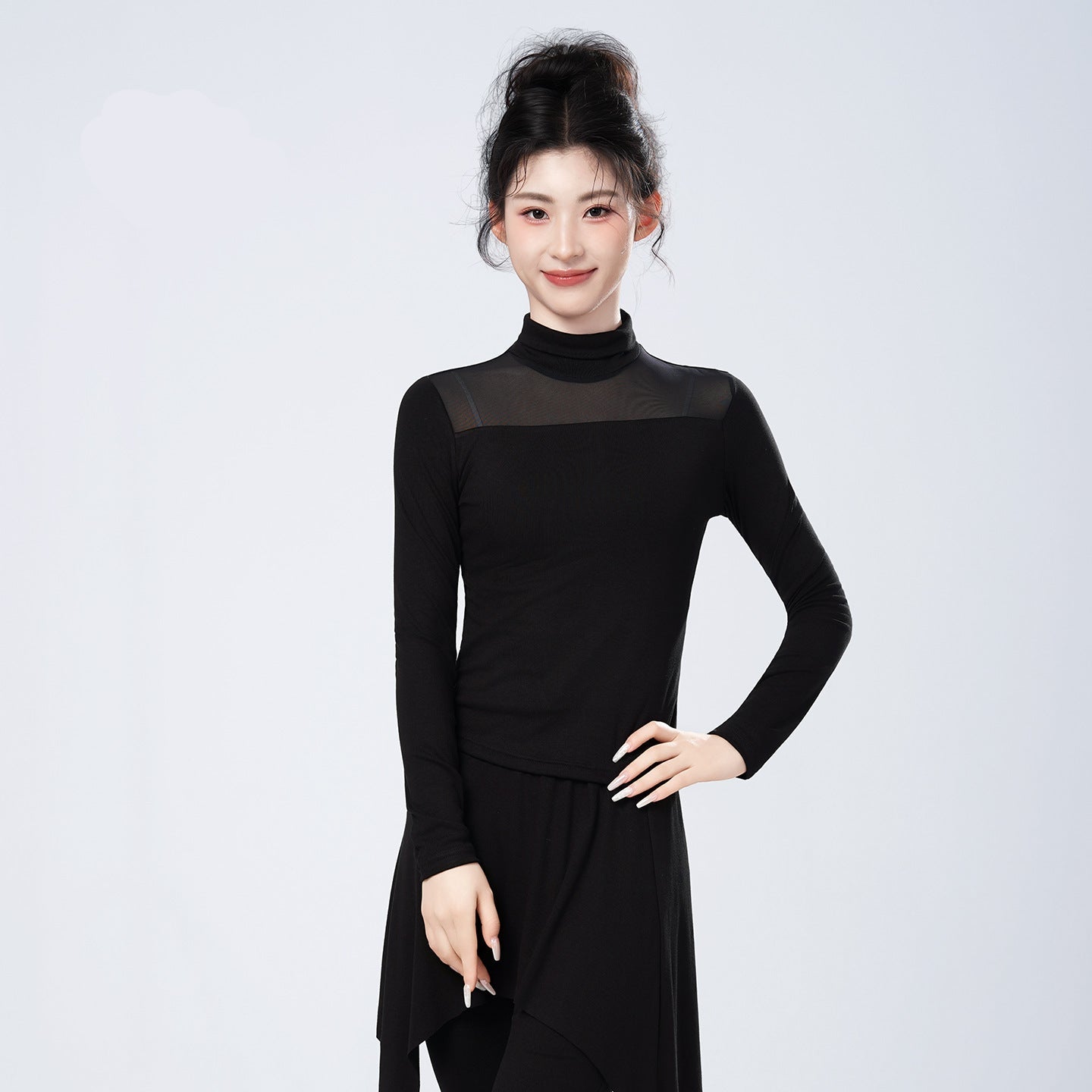 Soryavelle Mesh Yoke Dance Set