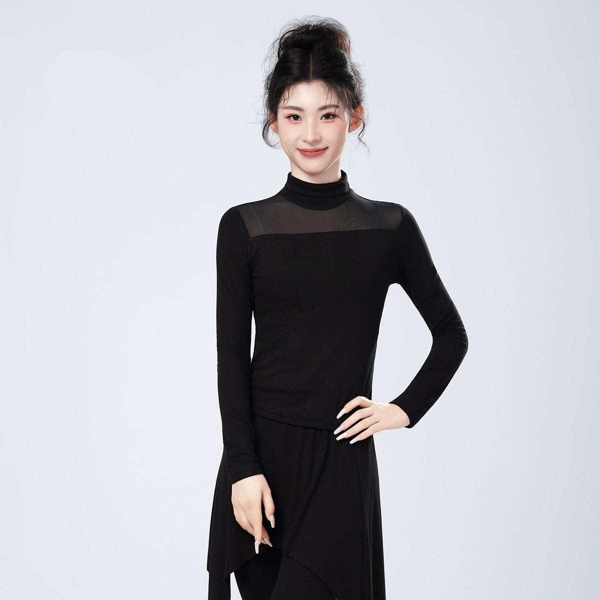 Soryavelle Mesh Yoke Dance Set