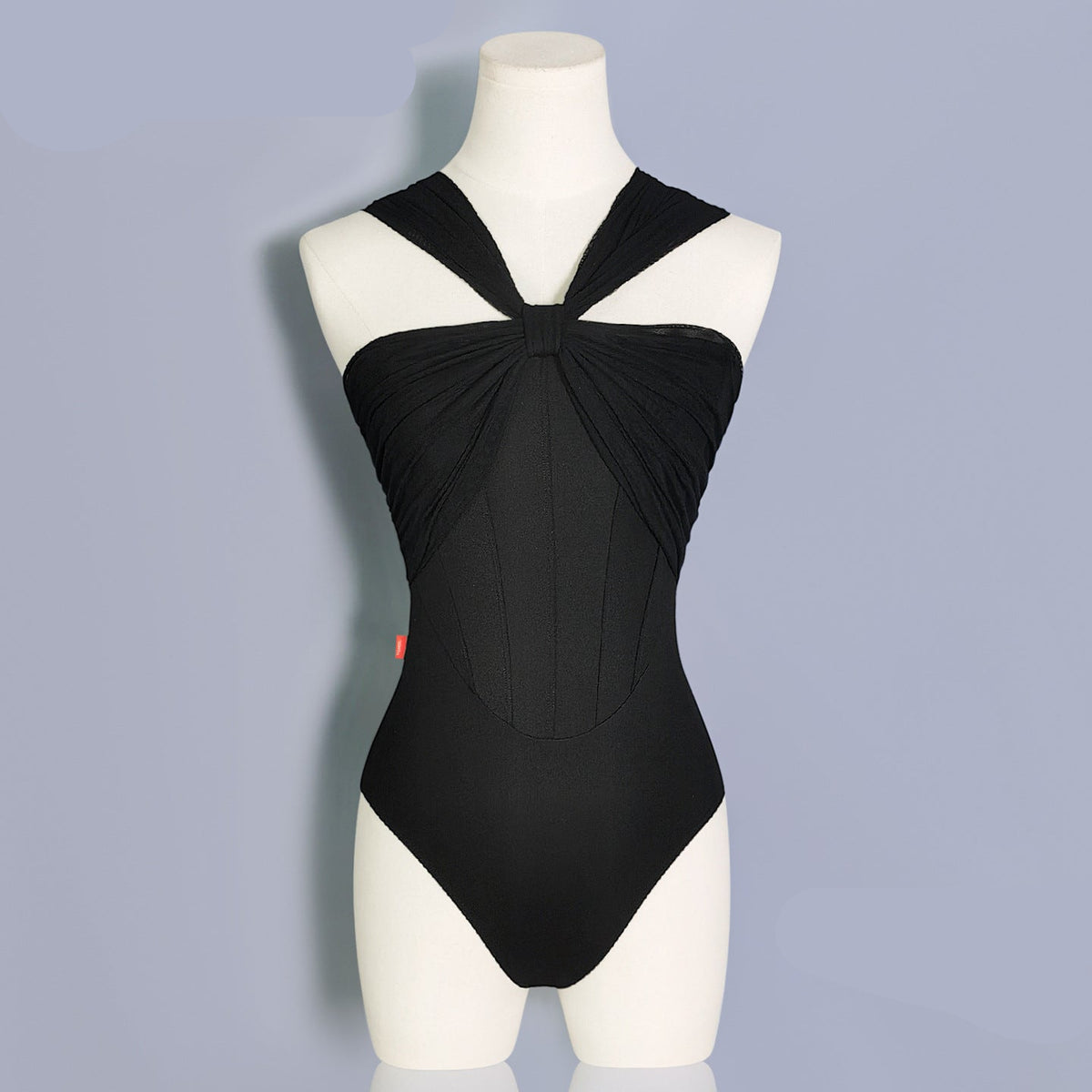 Jynavienne Twist Mesh Elegance Leotard