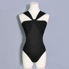 Jynavienne Twist Mesh Elegance Leotard