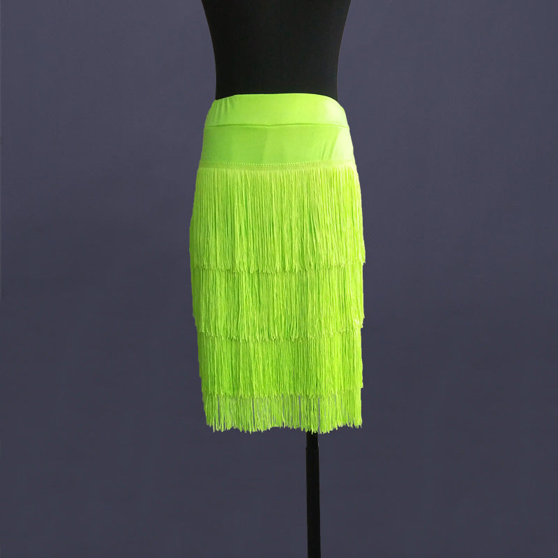 Celindra Four-Layer Fringe Skirt