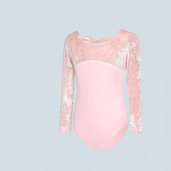 Quina Velvet Long Sleeve Leotard