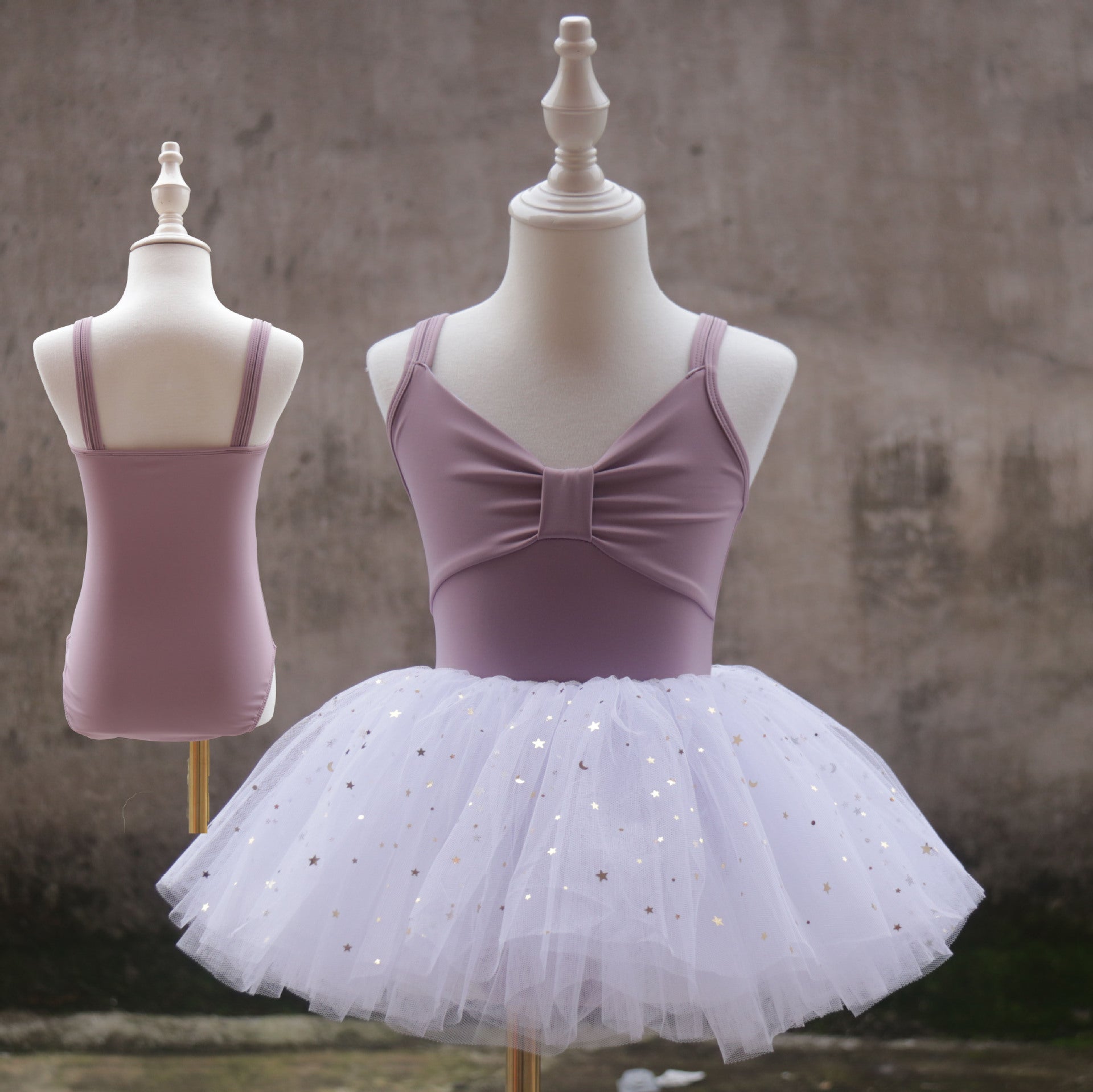 Starorin Bow Sling Leotard