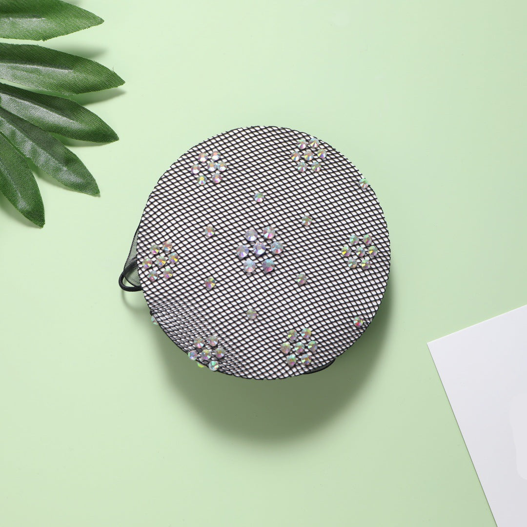 Dorevienne Crystal Bun Hair Net