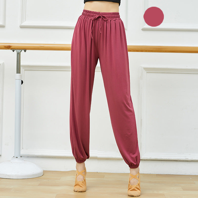 Fesvienne Elastic Waist Tapered Training Pants