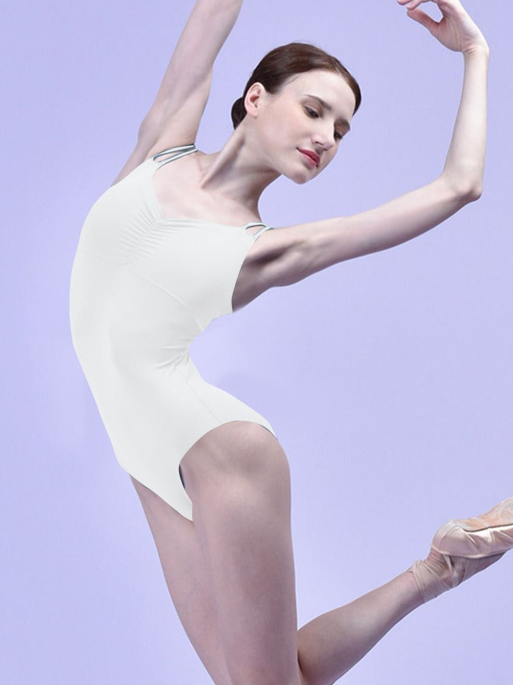 Xoresta Cross-Back Slim Fit Leotard