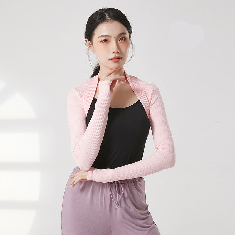 Cynavelle Ribbed Warm-Up Outerwear