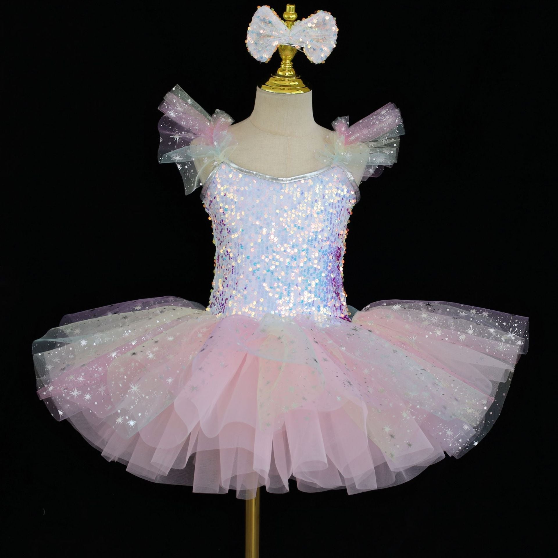 Bellissea Aurora Star Performance Costume with Bow