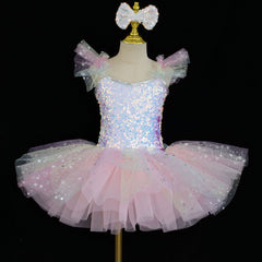 Bellissea Aurora Star Performance Costume with Bow