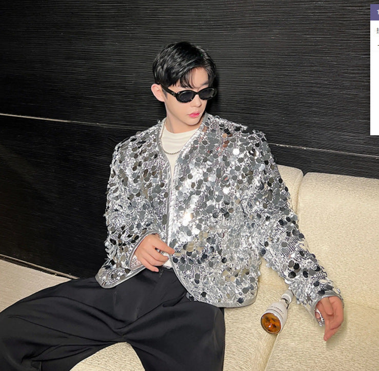 Nico Sequin Oversized Stage Jacket