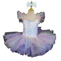 Bellissea Aurora Star Performance Costume with Bow