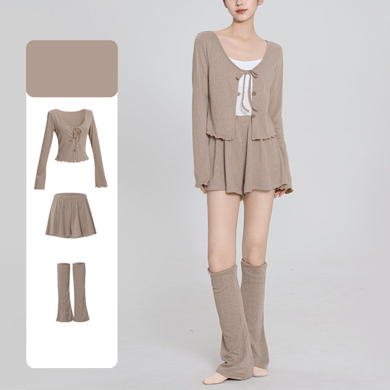 Ianthe Knit Cardigan Dance Set