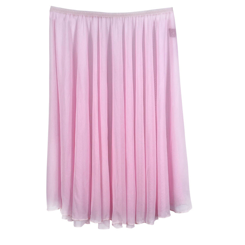Iscah Flowing Gauze Practice Skirt
