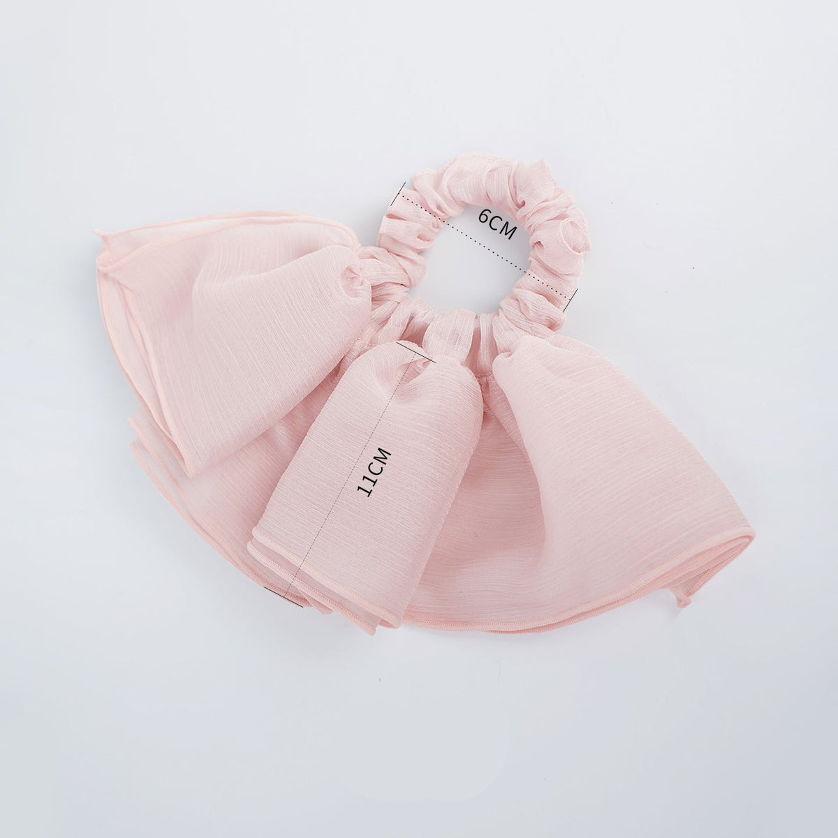 Lilliana Mesh Ribbon Scrunchie