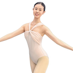 Jynavienne Twist Mesh Elegance Leotard