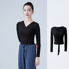 Olina Wrap Knit Practice Outerwear