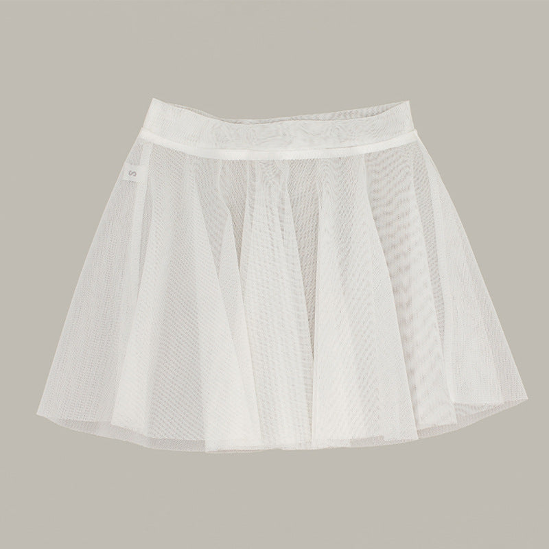 Avaris Girls Mesh Pull-On Practice Skirt