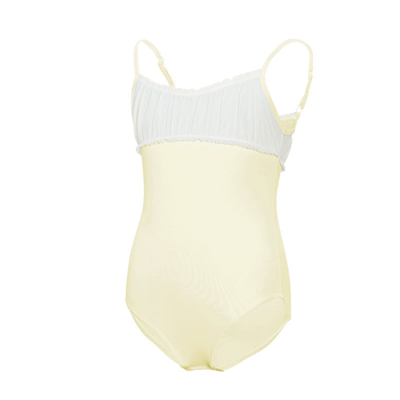 Fairorin Pleated Mesh Sling Practice Suit