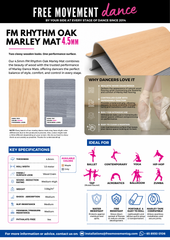 FM Rhythm Oak Marley Mat 4.5mm