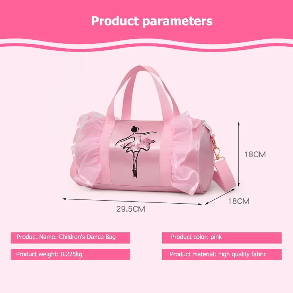Cute Girls' Ballet Dance Backpack