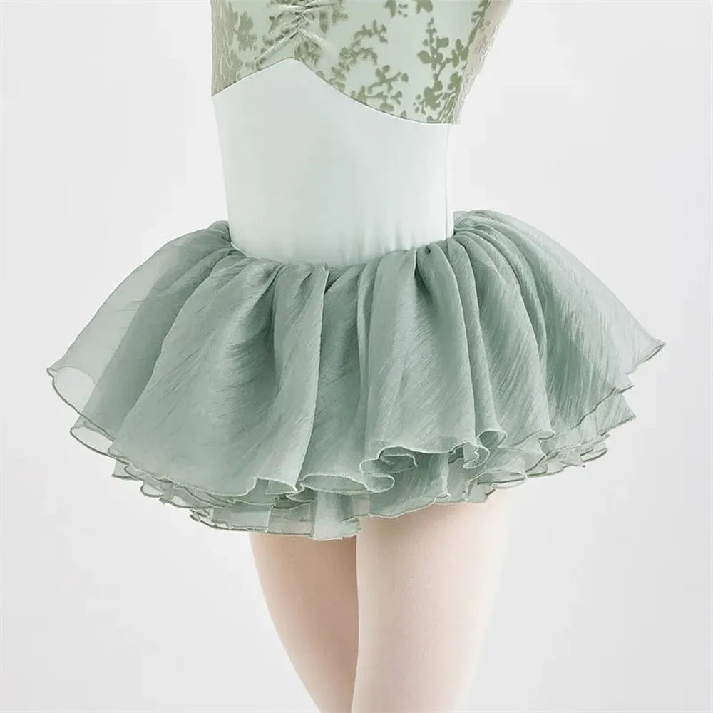 Amelia 4-Layer Silk Tulle Ballet Skirt