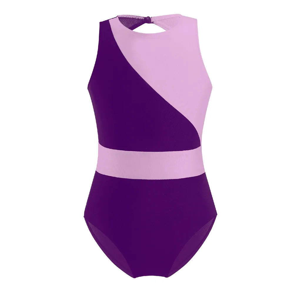 Girls’ Ballet & Gymnastics Leotard Jumpsuits