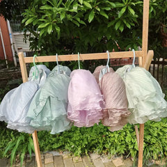 Amelia 4-Layer Silk Tulle Ballet Skirt