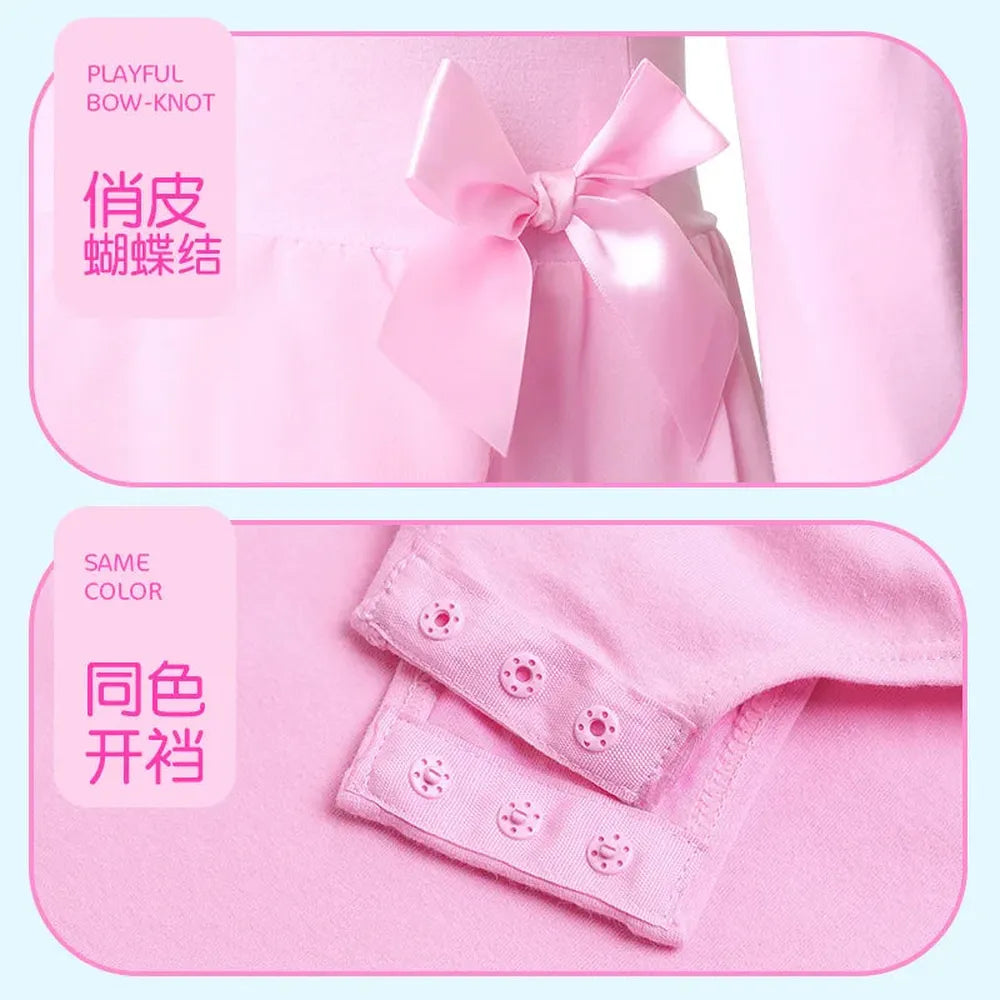 Girls' Chiffon Ballet Skirt with Cotton Lining