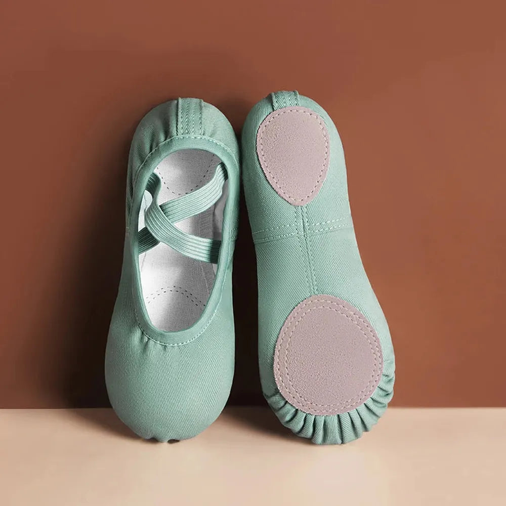 Girls & Women's Soft Ballet Shoes