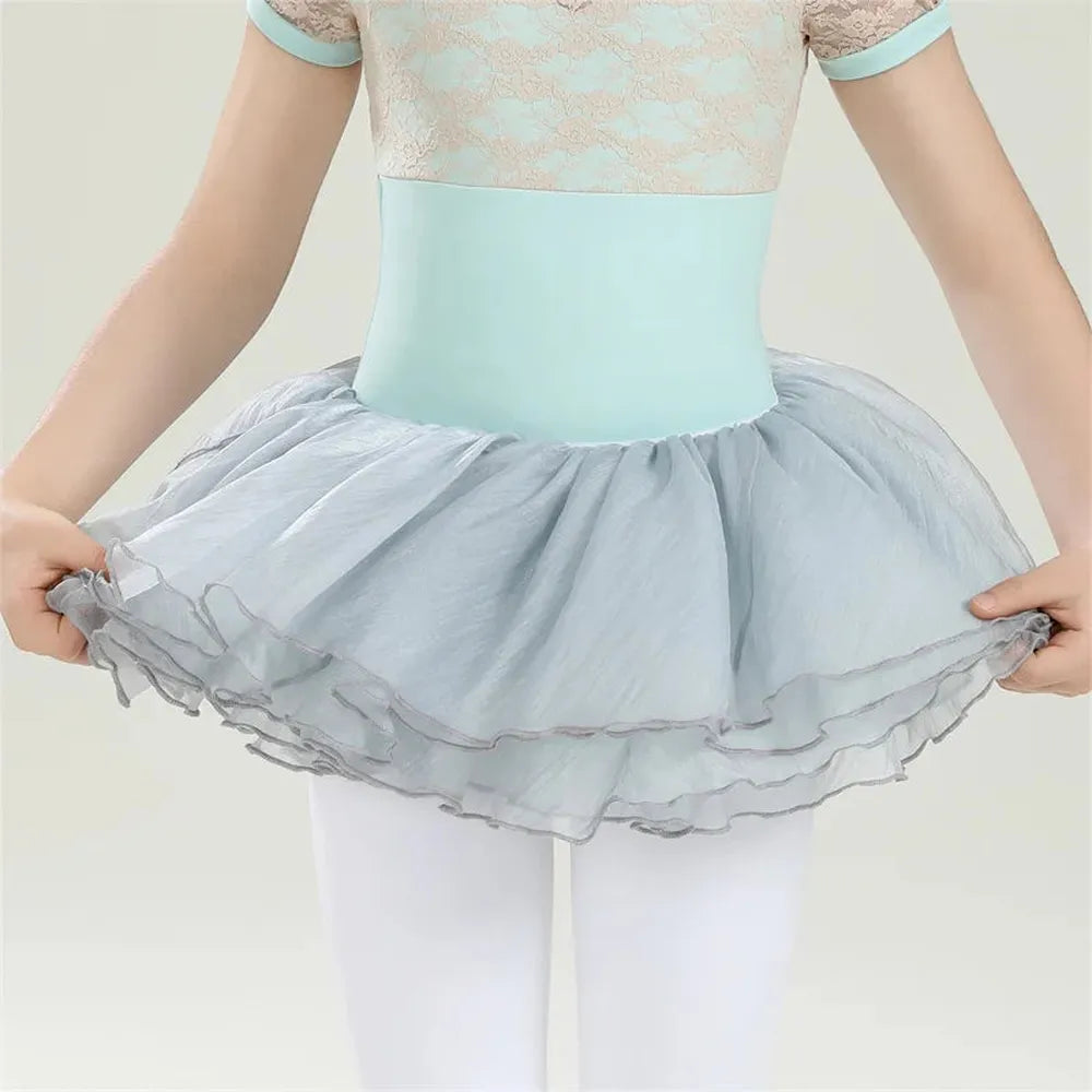 Amelia 4-Layer Silk Tulle Ballet Skirt