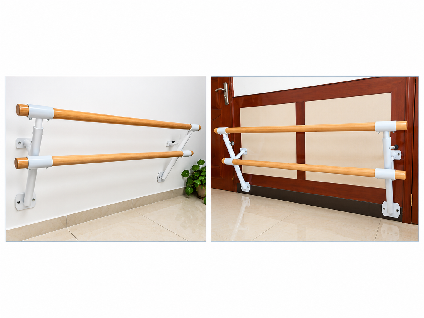 Solene Wall-Mounted Professional Ballet Barre