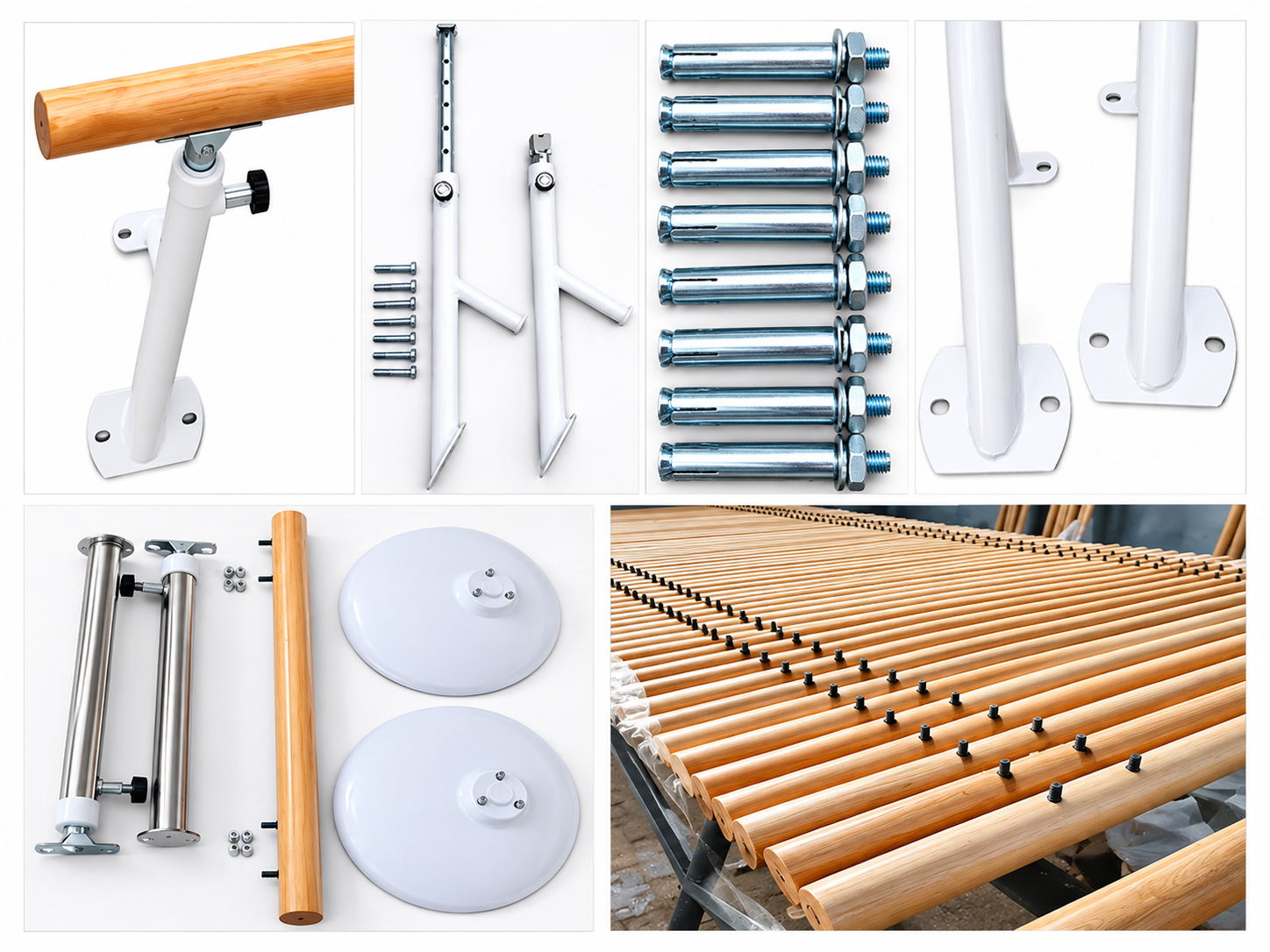 Solene Wall-Mounted Professional Ballet Barre