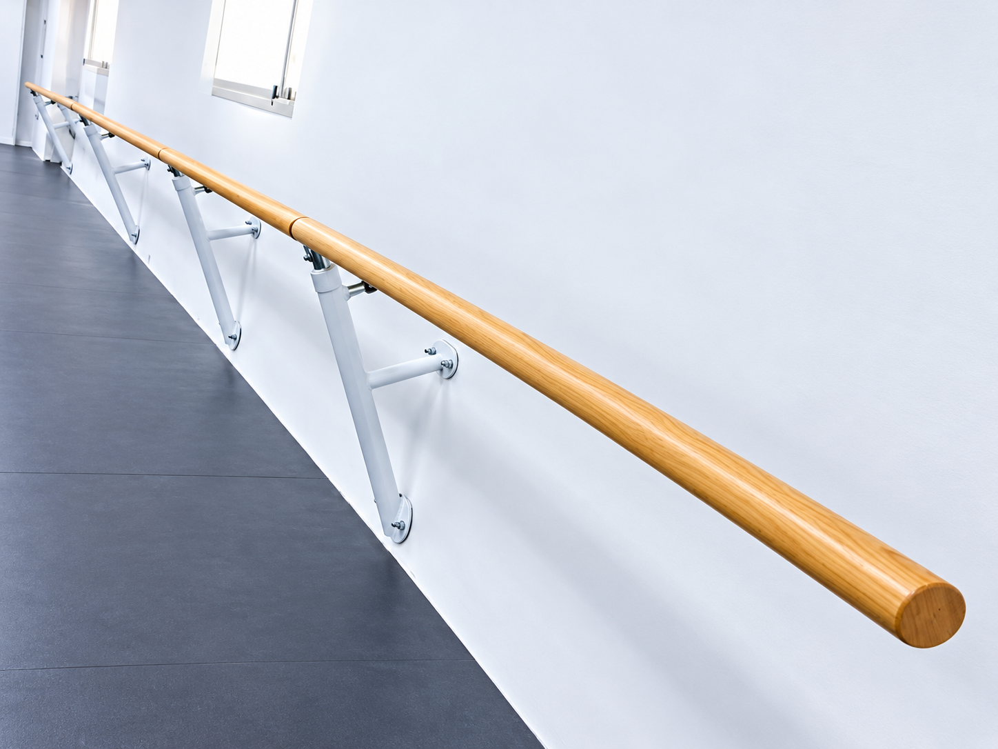 Solene Wall-Mounted Professional Ballet Barre