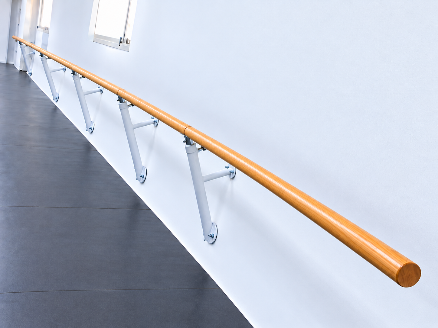Solene Wall-Mounted Professional Ballet Barre