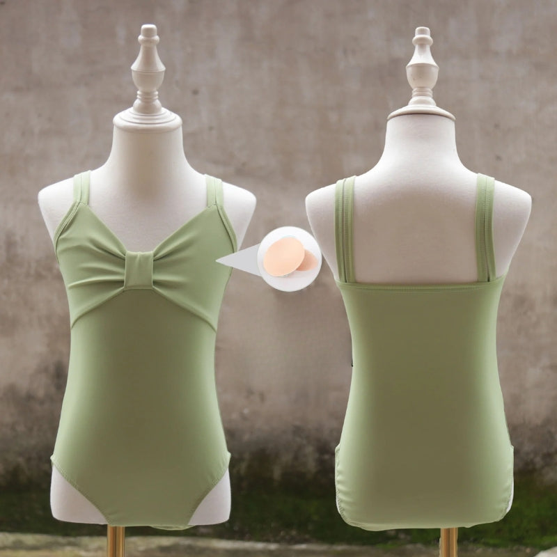 Starorin Bow Sling Leotard