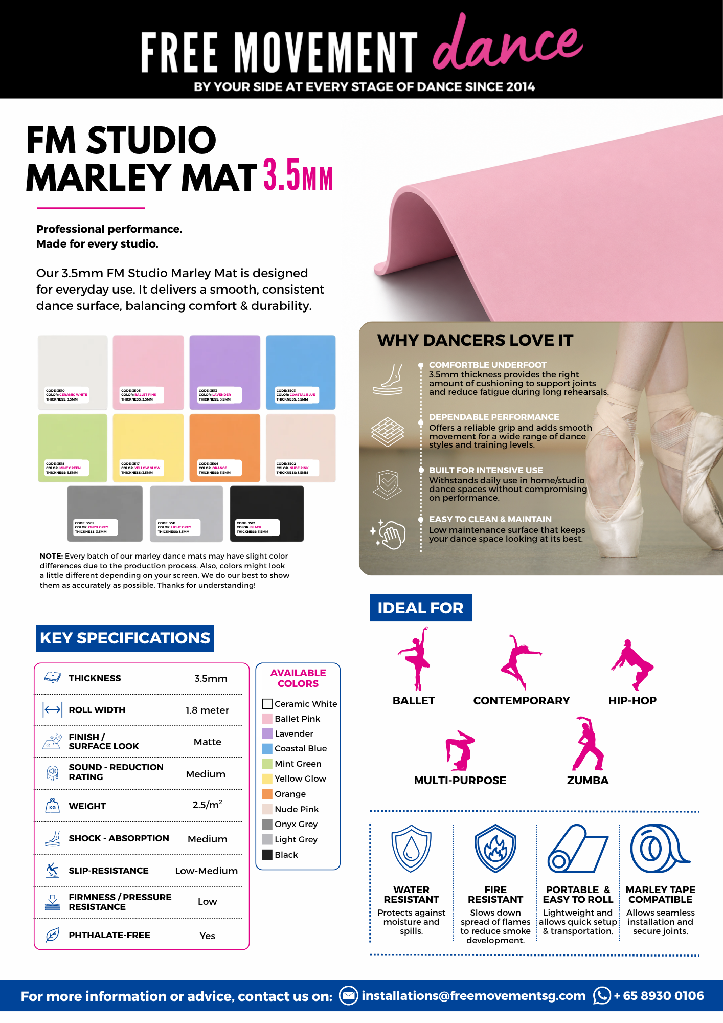 FM Studio Marley Mat 3.5mm