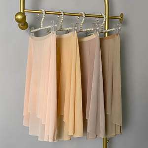
            
                Load image into Gallery viewer, Gradient Ballet Chiffon Skirt
            
        