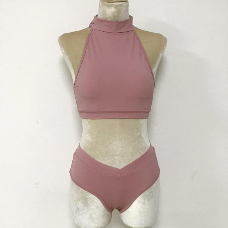 Rivienne Halter Neck Dance Set with Undergarment