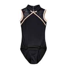 Koravelle Mock Neck Leotard