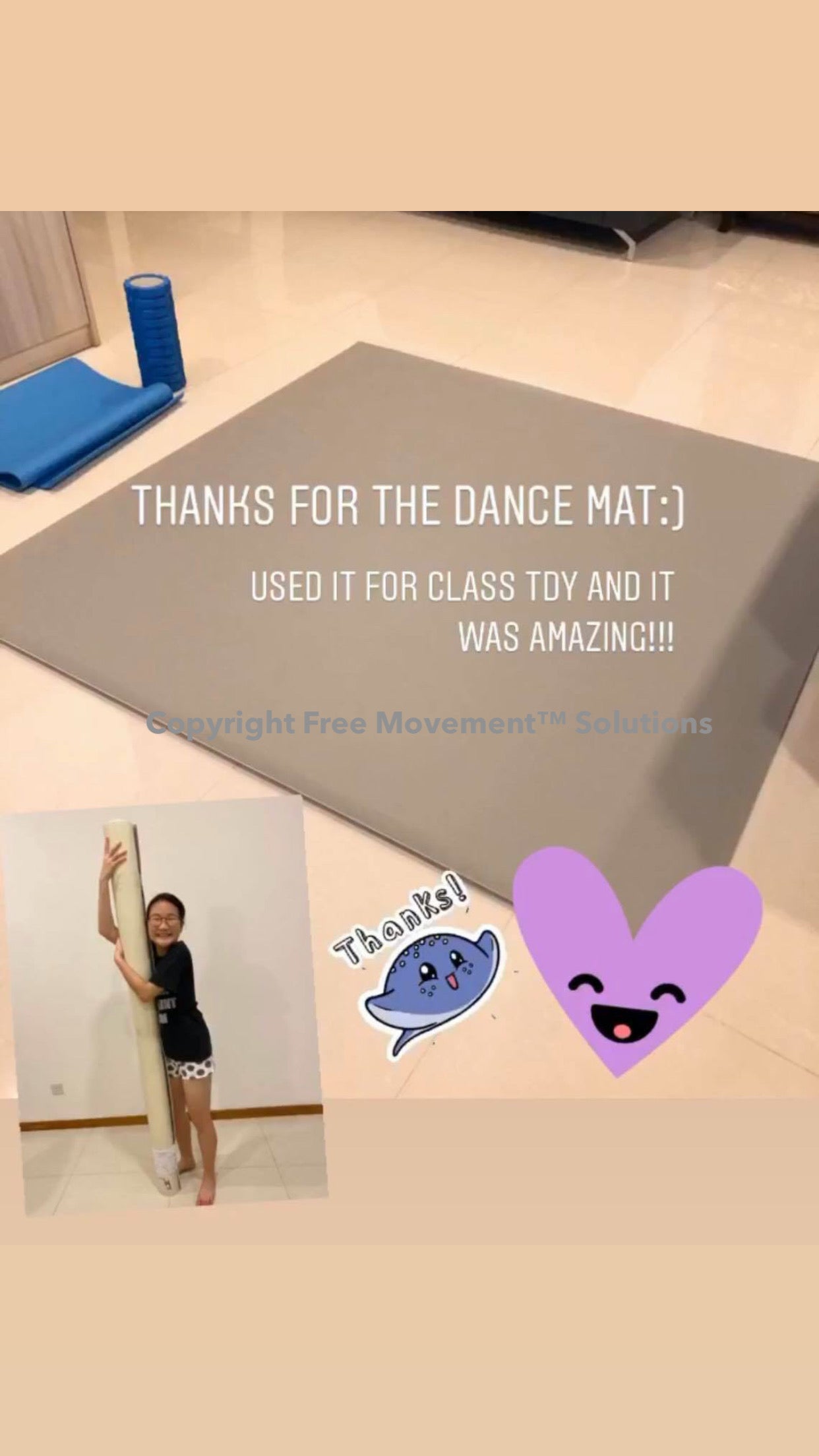 Studio Marley Mat – Free Movement™ Dance Solutions