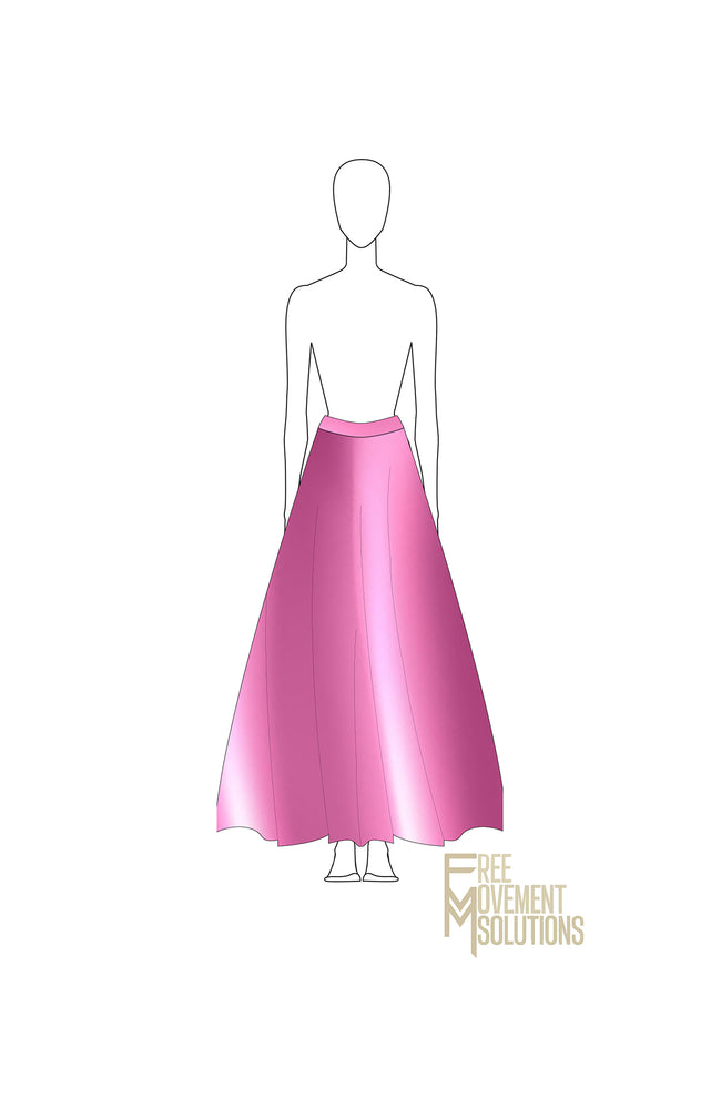 
            
                Load image into Gallery viewer, Couture Flared Maxi Skirt
            
        